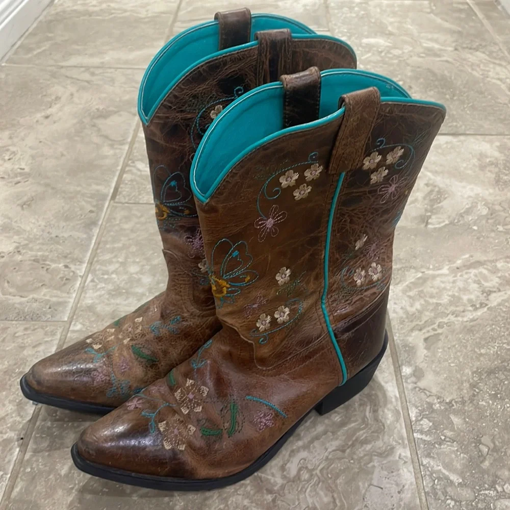 SMOKY MOUNTAIN GIRLs  FLORENCE‎ Boots  3861Y Sz 5.5